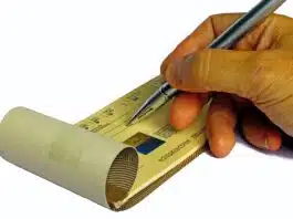 Les étapes pour remplir correctement un chèque de banque