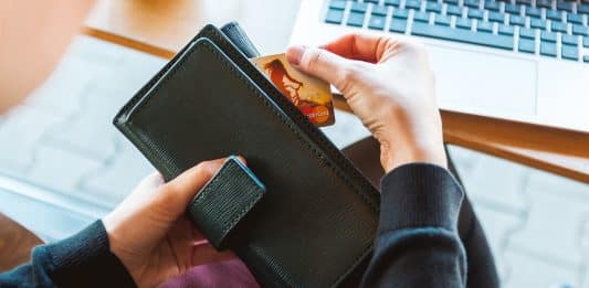 wallet, money, credit card